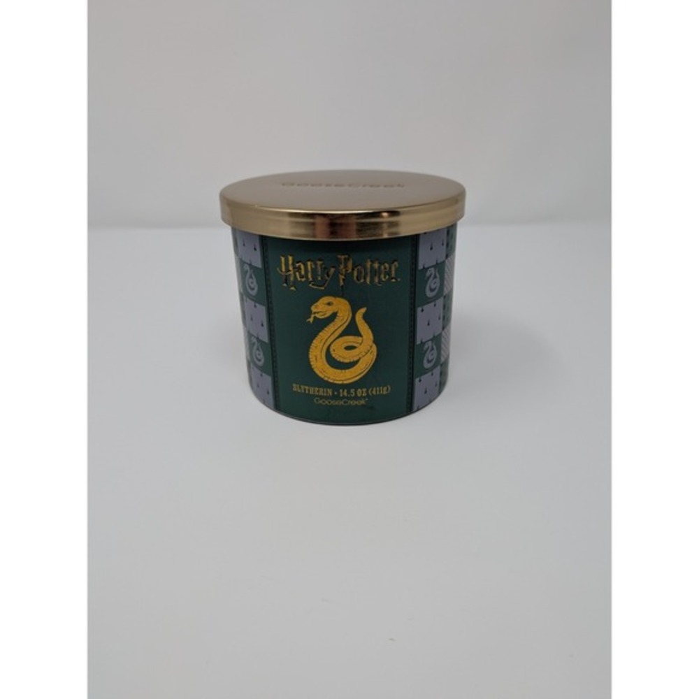 Goose Creek 3 Wick Candle Harry Potter Slytherin‎ House 14.5oz